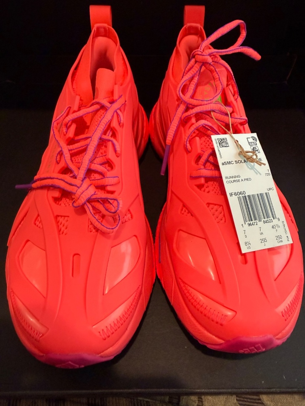 STELLA MCCARTNEY/ADIDAS SOLARGLIDE RUNNING Tennis/Sneakers - size 8 1/2 - Picture 6 of 7